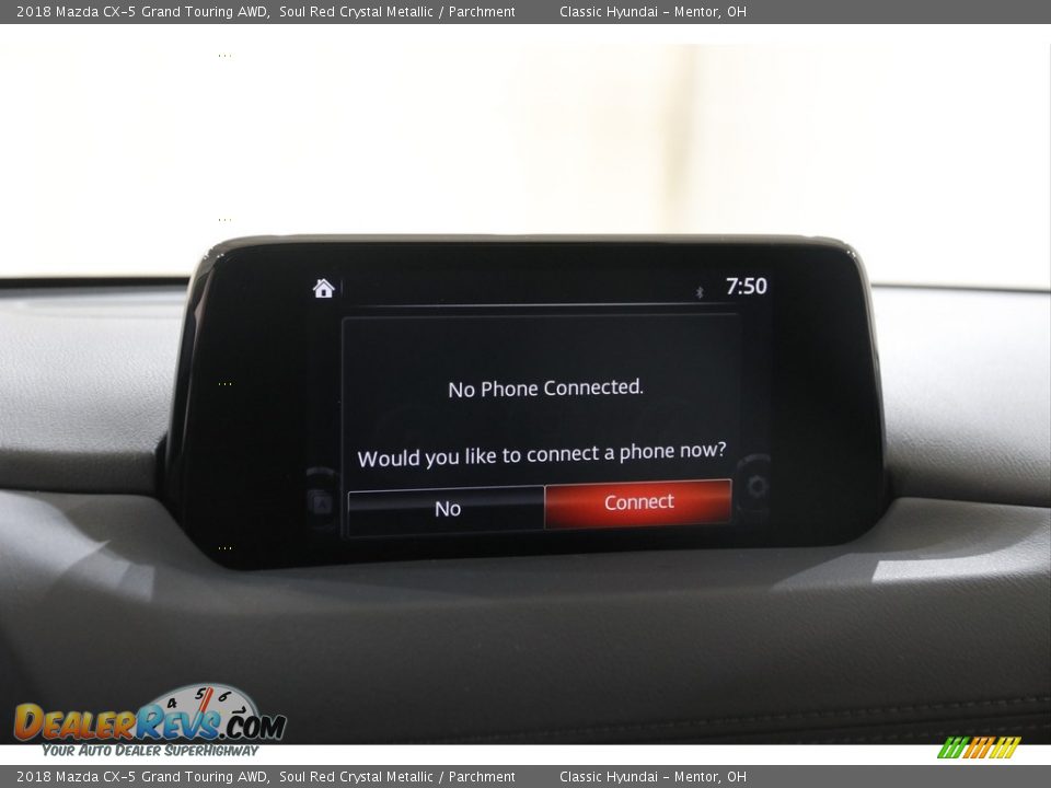 2018 Mazda CX-5 Grand Touring AWD Soul Red Crystal Metallic / Parchment Photo #11