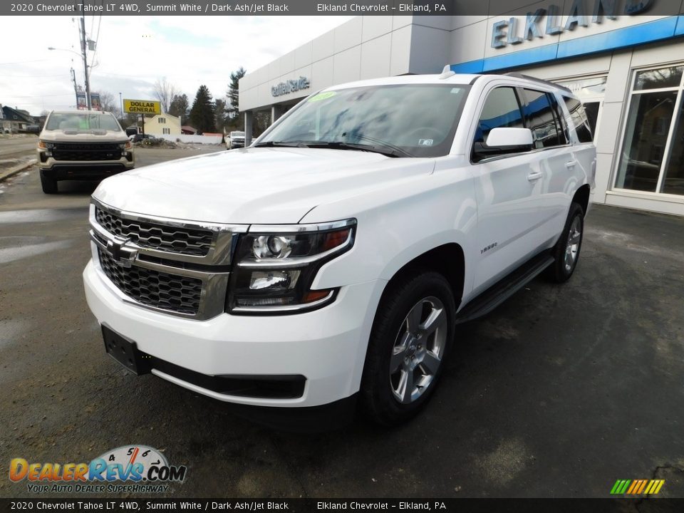 2020 Chevrolet Tahoe LT 4WD Summit White / Dark Ash/Jet Black Photo #2