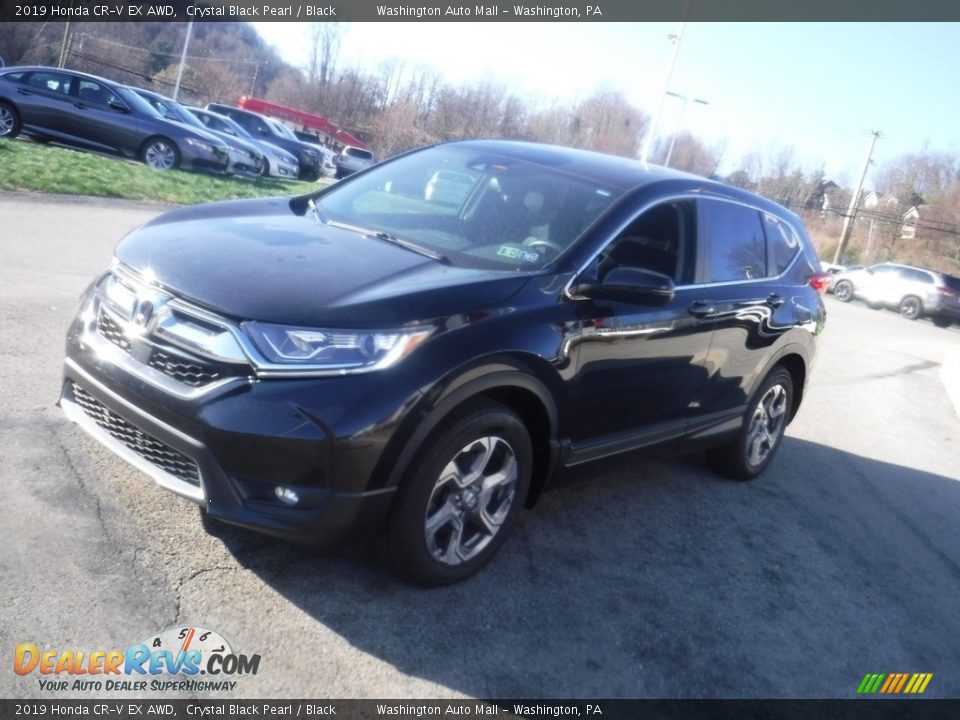 2019 Honda CR-V EX AWD Crystal Black Pearl / Black Photo #13