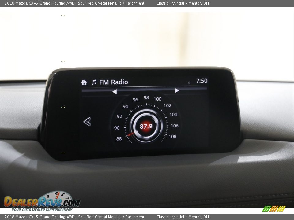 2018 Mazda CX-5 Grand Touring AWD Soul Red Crystal Metallic / Parchment Photo #12