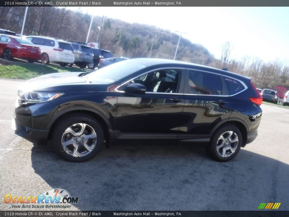 2019 Honda CR-V EX AWD Crystal Black Pearl / Black Photo #14