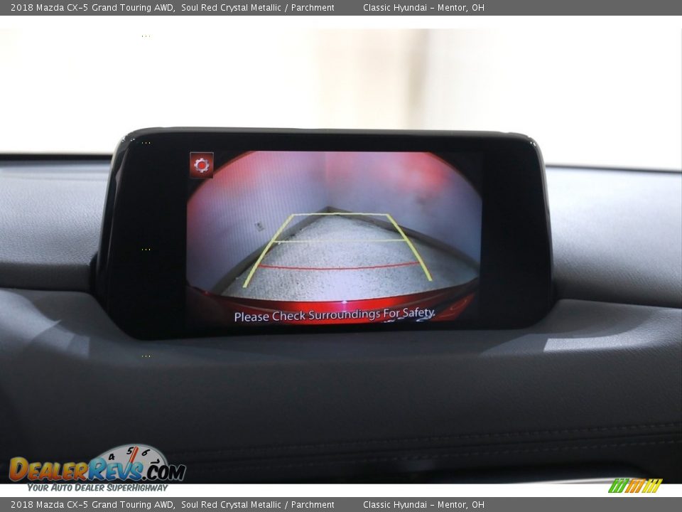 2018 Mazda CX-5 Grand Touring AWD Soul Red Crystal Metallic / Parchment Photo #13