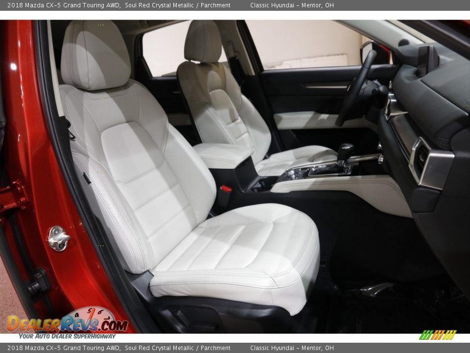 2018 Mazda CX-5 Grand Touring AWD Soul Red Crystal Metallic / Parchment Photo #16