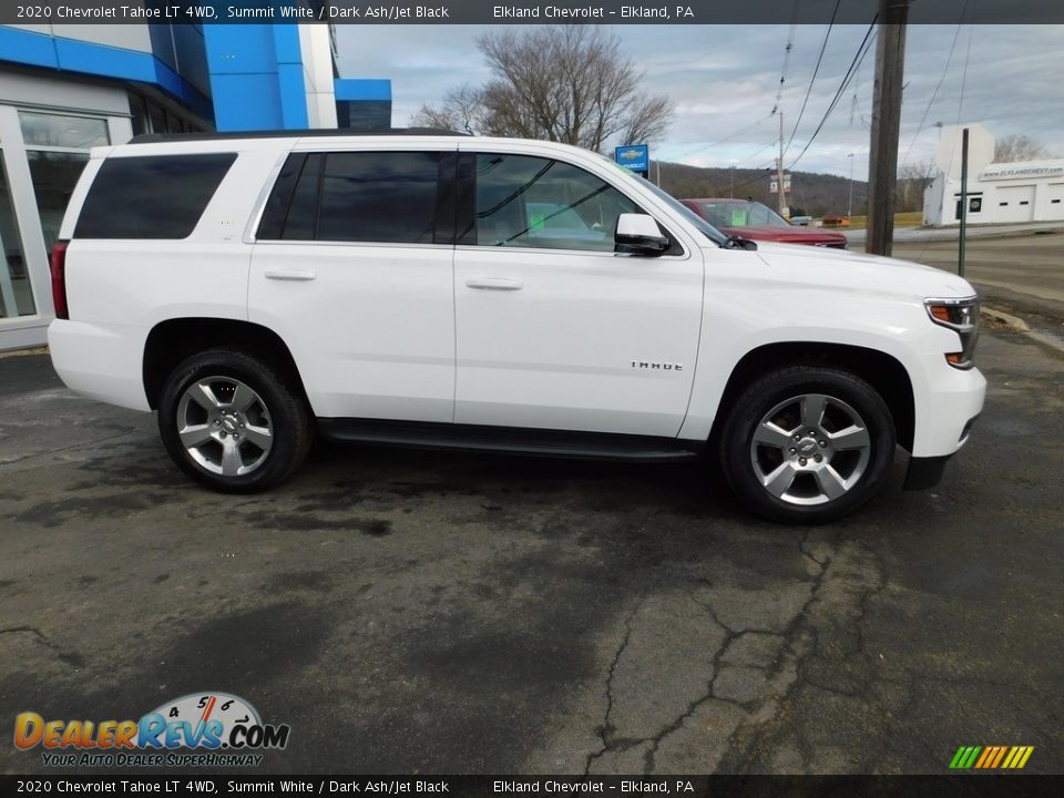 2020 Chevrolet Tahoe LT 4WD Summit White / Dark Ash/Jet Black Photo #6