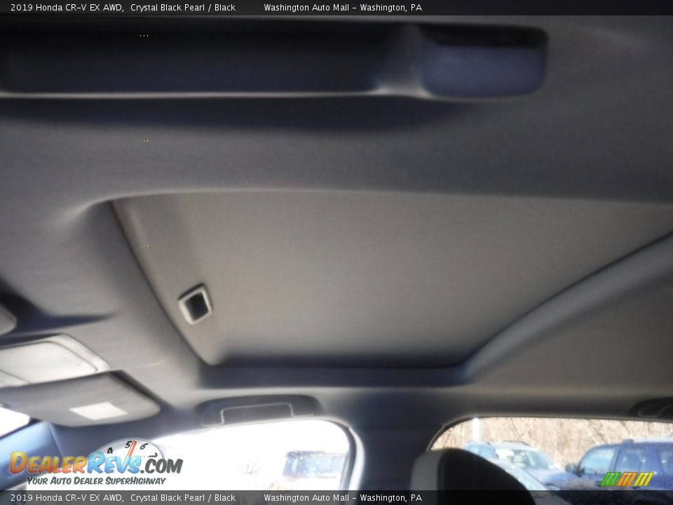 2019 Honda CR-V EX AWD Crystal Black Pearl / Black Photo #18