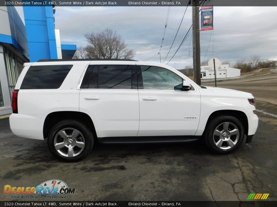 2020 Chevrolet Tahoe LT 4WD Summit White / Dark Ash/Jet Black Photo #7