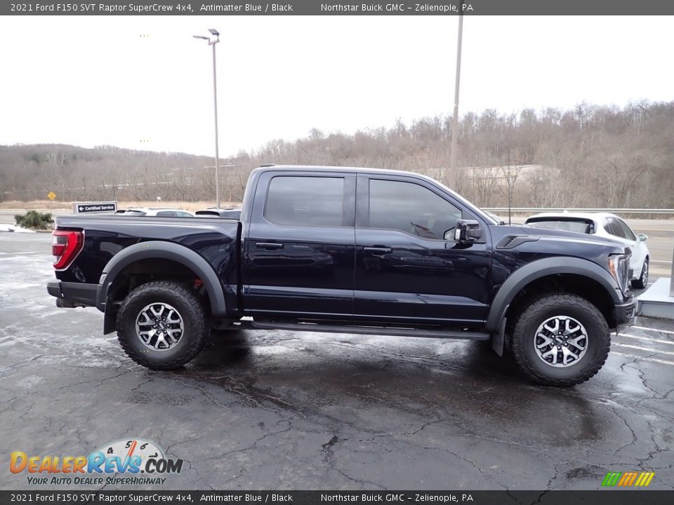 Antimatter Blue 2021 Ford F150 SVT Raptor SuperCrew 4x4 Photo #8