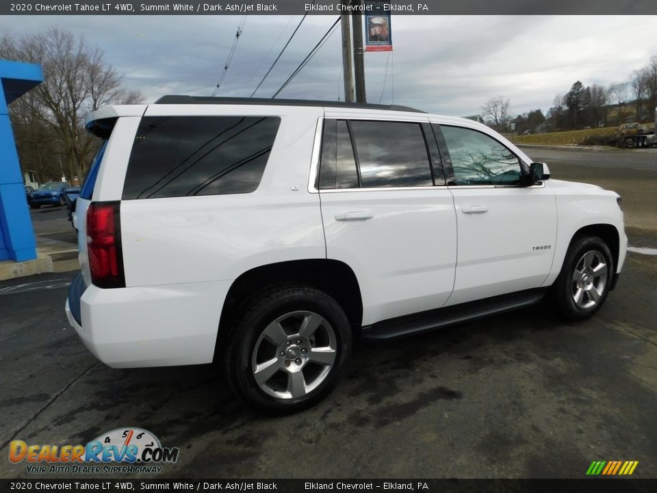 2020 Chevrolet Tahoe LT 4WD Summit White / Dark Ash/Jet Black Photo #8