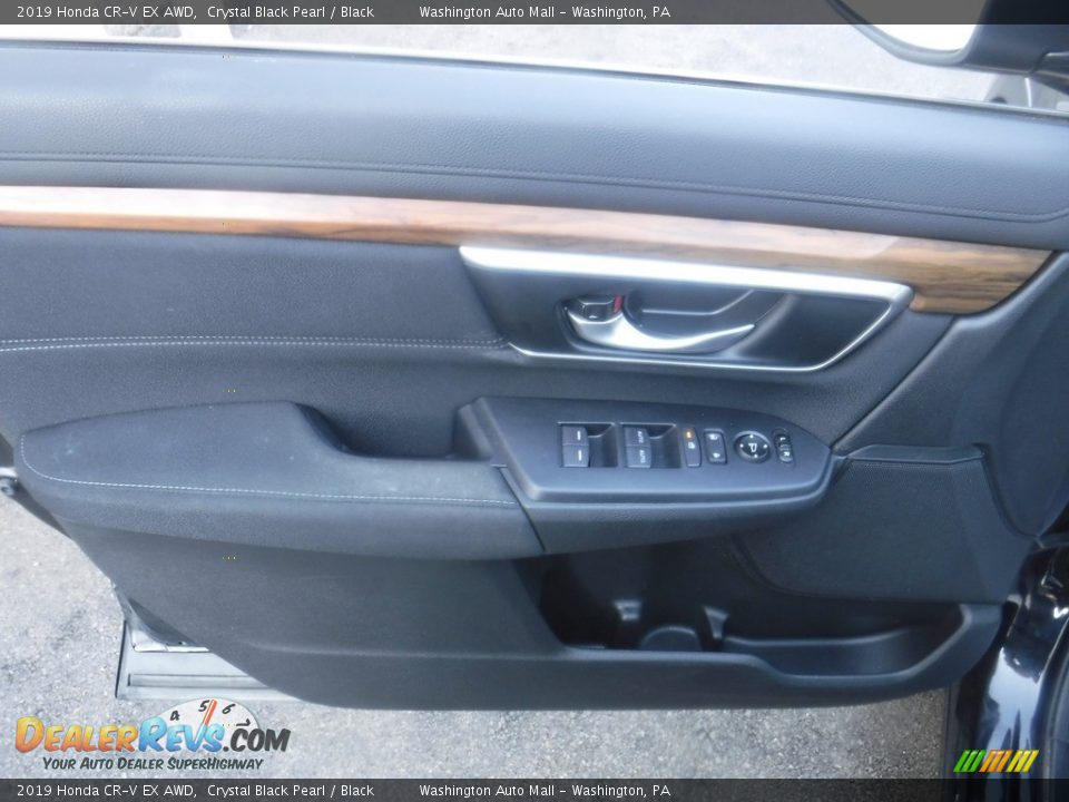 2019 Honda CR-V EX AWD Crystal Black Pearl / Black Photo #19