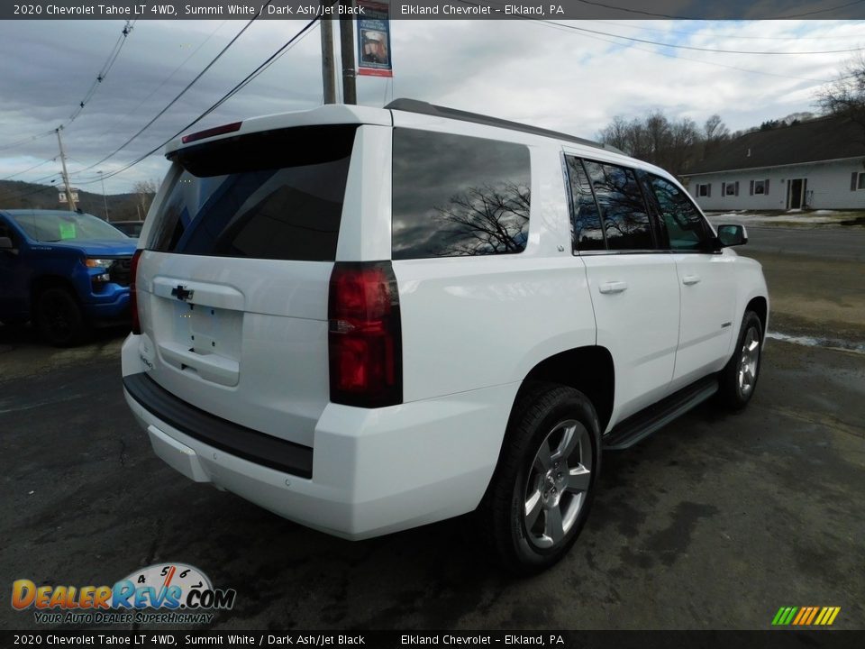 2020 Chevrolet Tahoe LT 4WD Summit White / Dark Ash/Jet Black Photo #9