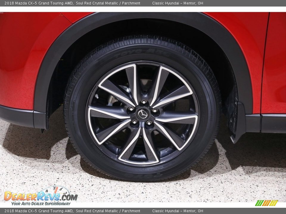2018 Mazda CX-5 Grand Touring AWD Soul Red Crystal Metallic / Parchment Photo #21