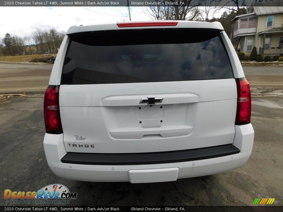 2020 Chevrolet Tahoe LT 4WD Summit White / Dark Ash/Jet Black Photo #10