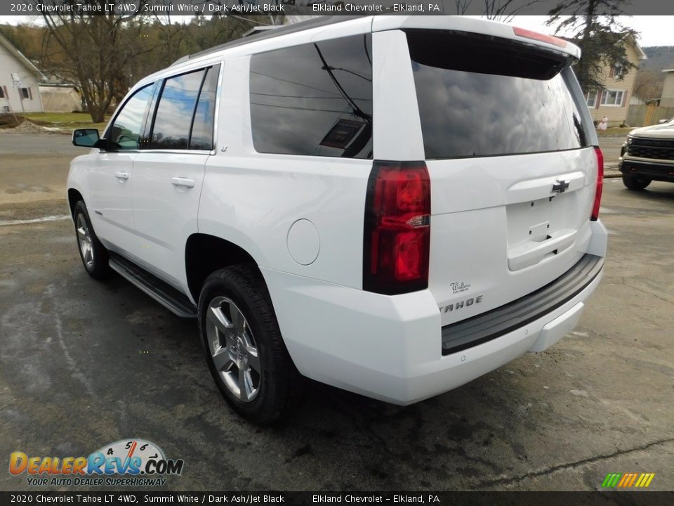 2020 Chevrolet Tahoe LT 4WD Summit White / Dark Ash/Jet Black Photo #11