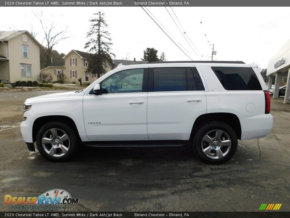 2020 Chevrolet Tahoe LT 4WD Summit White / Dark Ash/Jet Black Photo #12