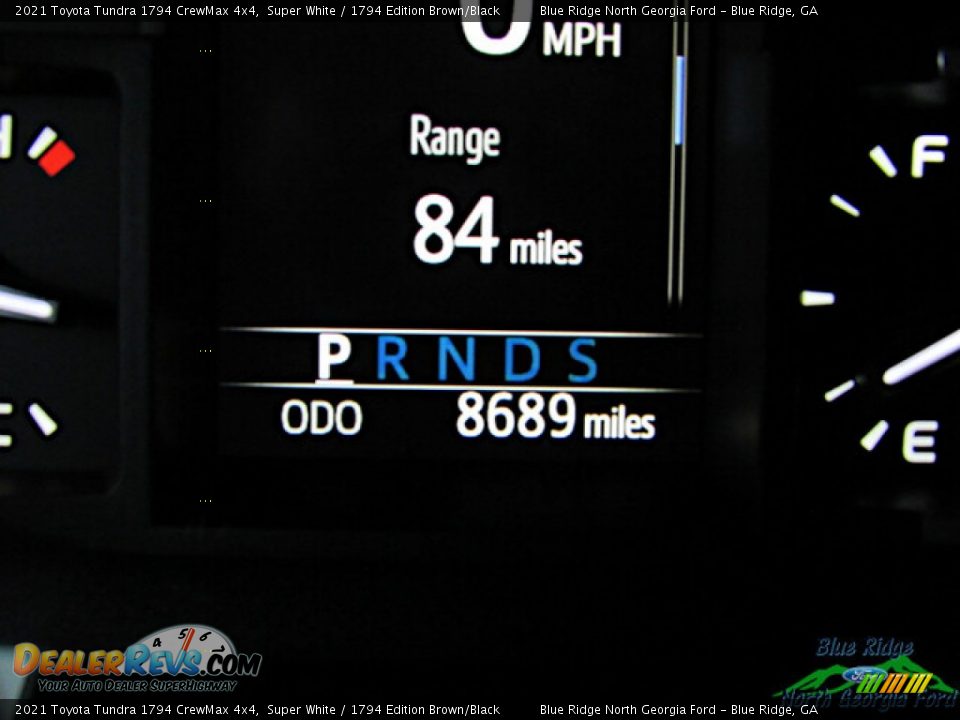 2021 Toyota Tundra 1794 CrewMax 4x4 Super White / 1794 Edition Brown/Black Photo #22