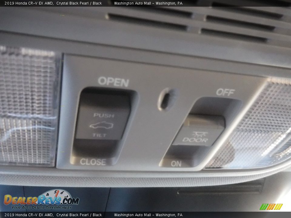 2019 Honda CR-V EX AWD Crystal Black Pearl / Black Photo #24