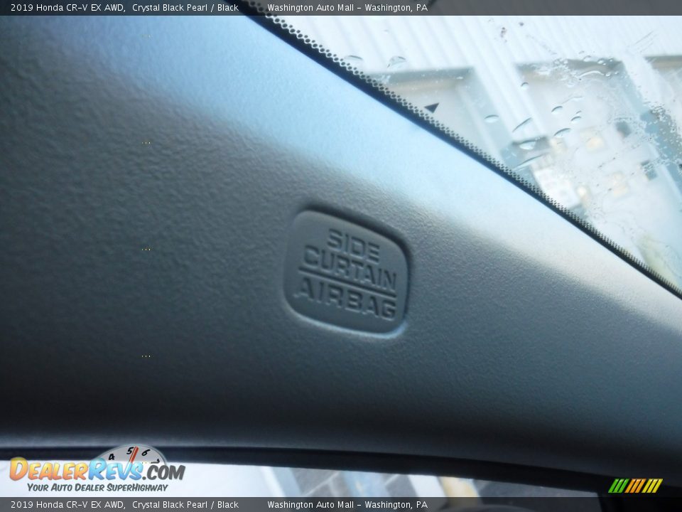 2019 Honda CR-V EX AWD Crystal Black Pearl / Black Photo #25