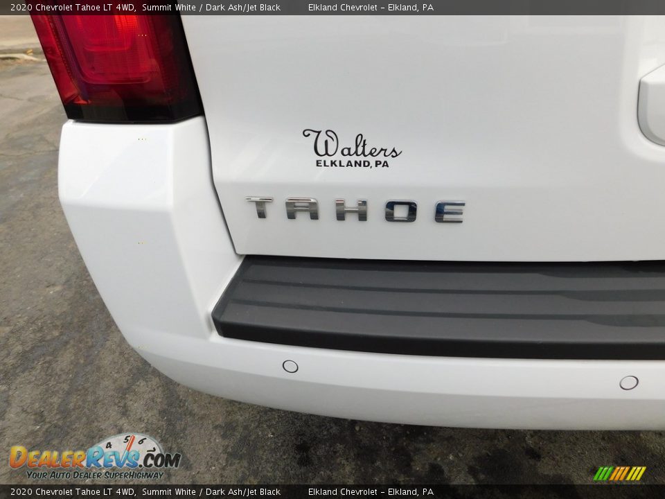 2020 Chevrolet Tahoe LT 4WD Summit White / Dark Ash/Jet Black Photo #14