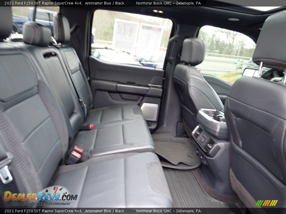 Rear Seat of 2021 Ford F150 SVT Raptor SuperCrew 4x4 Photo #16