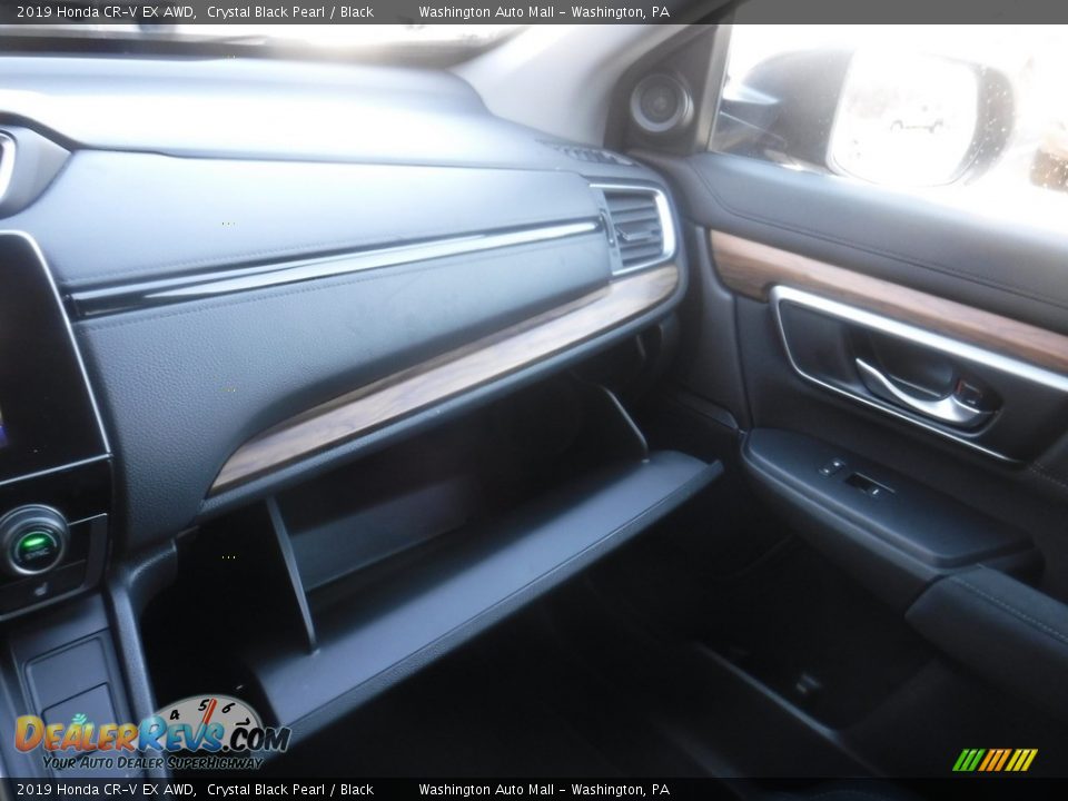 2019 Honda CR-V EX AWD Crystal Black Pearl / Black Photo #28