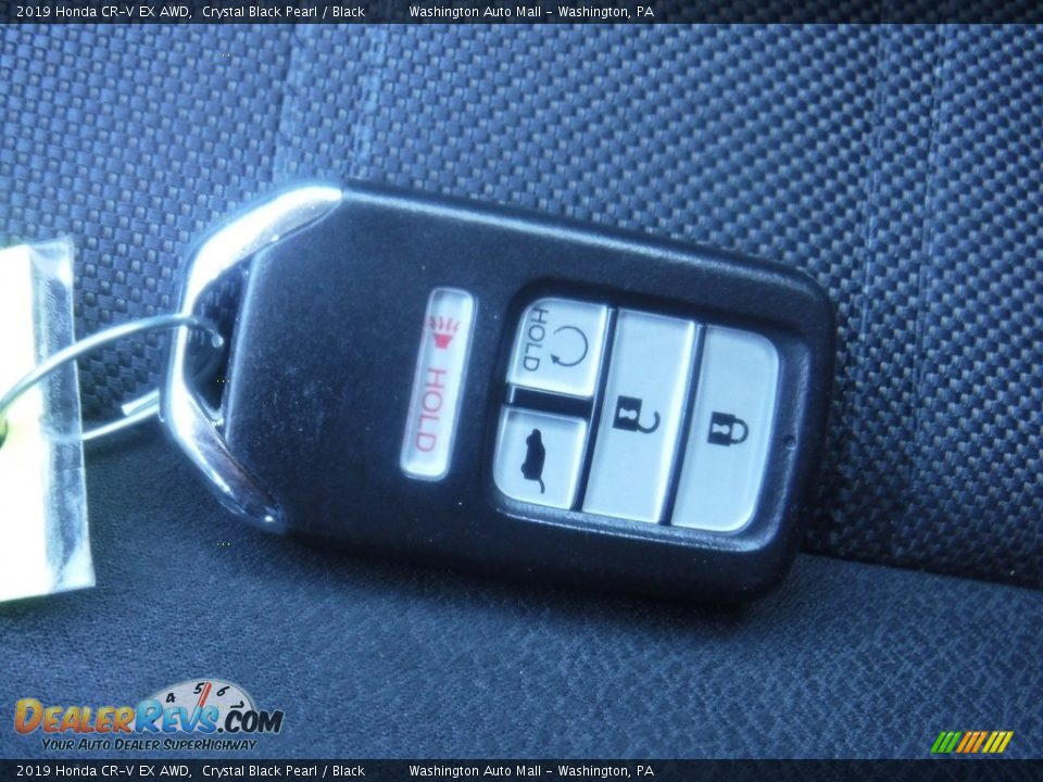 2019 Honda CR-V EX AWD Crystal Black Pearl / Black Photo #33