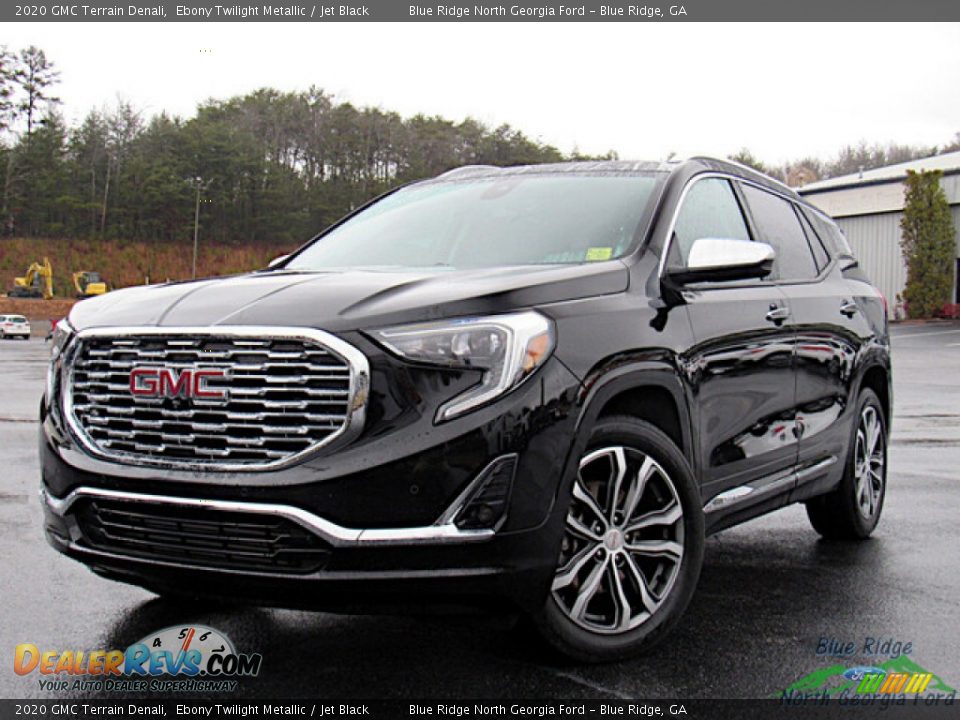 2020 GMC Terrain Denali Ebony Twilight Metallic / Jet Black Photo #1