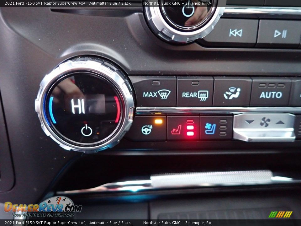 Controls of 2021 Ford F150 SVT Raptor SuperCrew 4x4 Photo #26