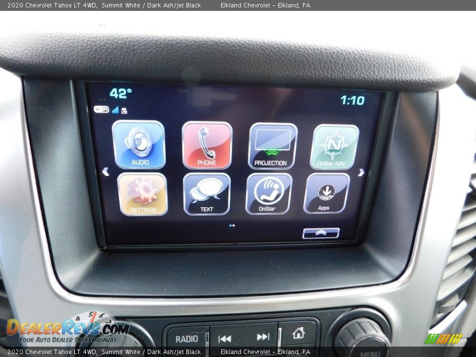 2020 Chevrolet Tahoe LT 4WD Summit White / Dark Ash/Jet Black Photo #32