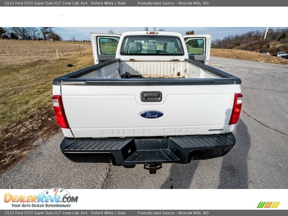 2013 Ford F250 Super Duty XLT Crew Cab 4x4 Oxford White / Steel Photo #21