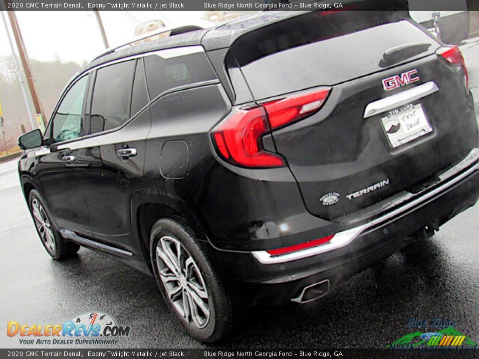 2020 GMC Terrain Denali Ebony Twilight Metallic / Jet Black Photo #30