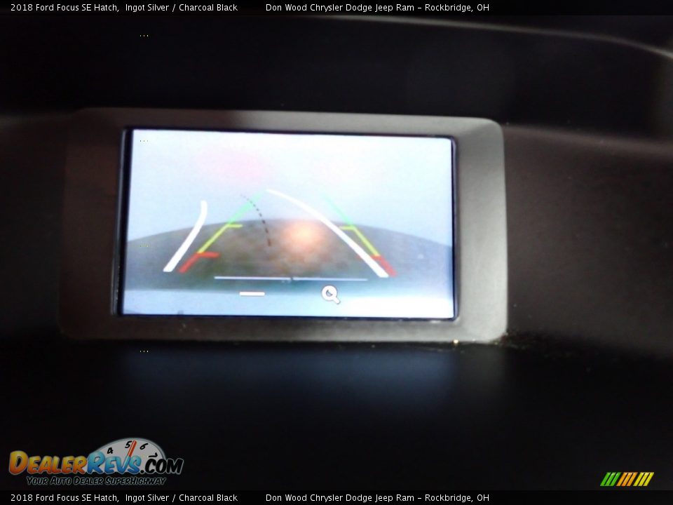 2018 Ford Focus SE Hatch Ingot Silver / Charcoal Black Photo #3