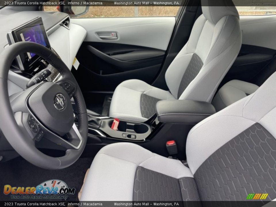 Front Seat of 2023 Toyota Corolla Hatchback XSE Photo #4
