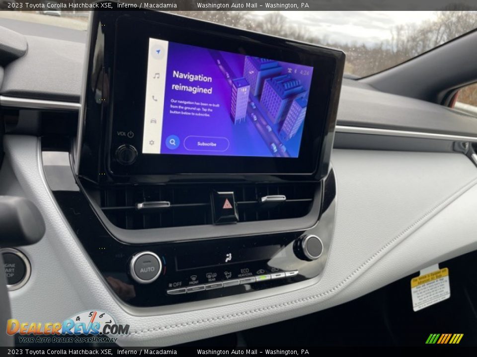 Controls of 2023 Toyota Corolla Hatchback XSE Photo #5