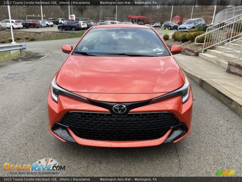 2023 Toyota Corolla Hatchback XSE Inferno / Macadamia Photo #6