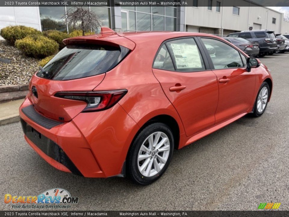 Inferno 2023 Toyota Corolla Hatchback XSE Photo #9