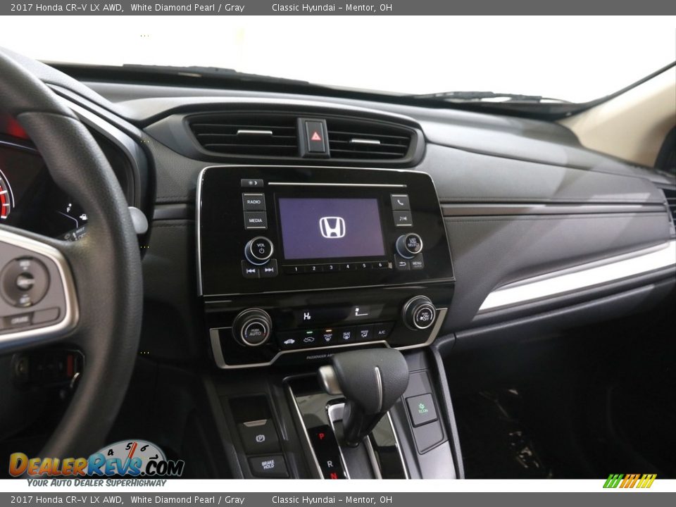 2017 Honda CR-V LX AWD White Diamond Pearl / Gray Photo #9