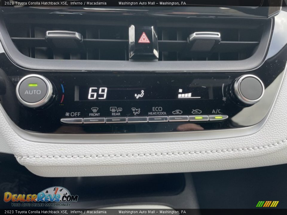 Controls of 2023 Toyota Corolla Hatchback XSE Photo #15