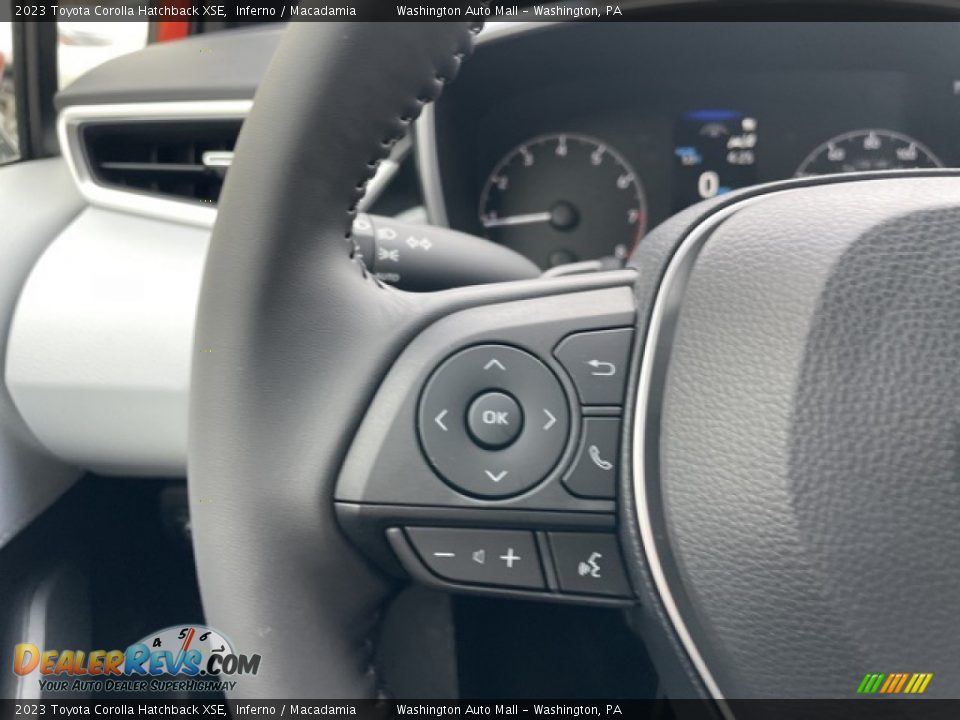 2023 Toyota Corolla Hatchback XSE Steering Wheel Photo #17