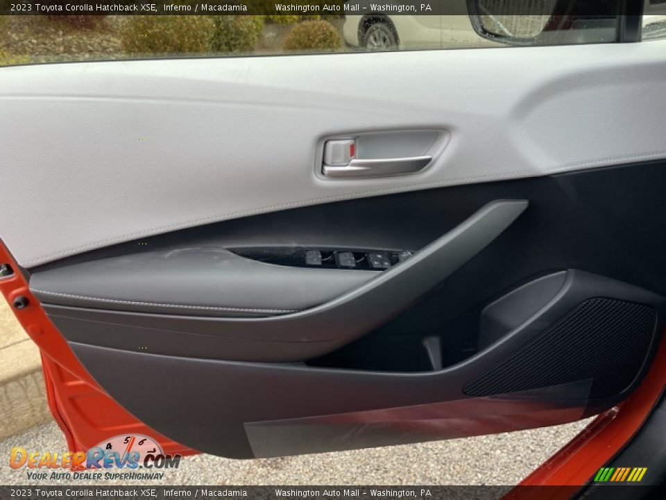 Door Panel of 2023 Toyota Corolla Hatchback XSE Photo #19