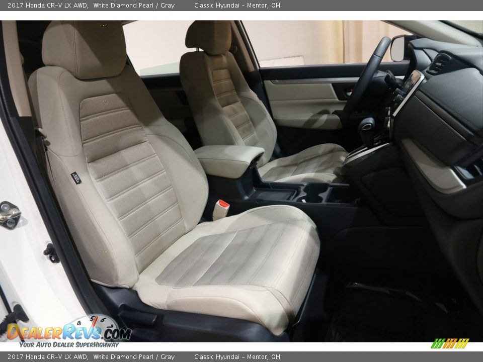 2017 Honda CR-V LX AWD White Diamond Pearl / Gray Photo #15