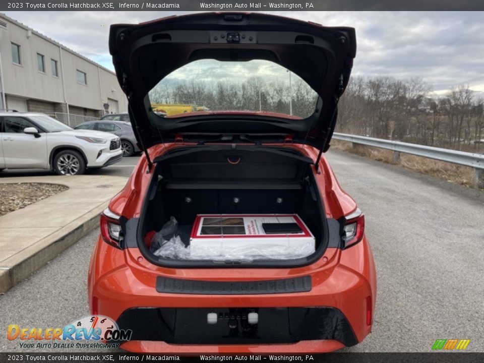 2023 Toyota Corolla Hatchback XSE Trunk Photo #21