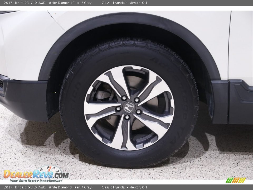 2017 Honda CR-V LX AWD White Diamond Pearl / Gray Photo #20