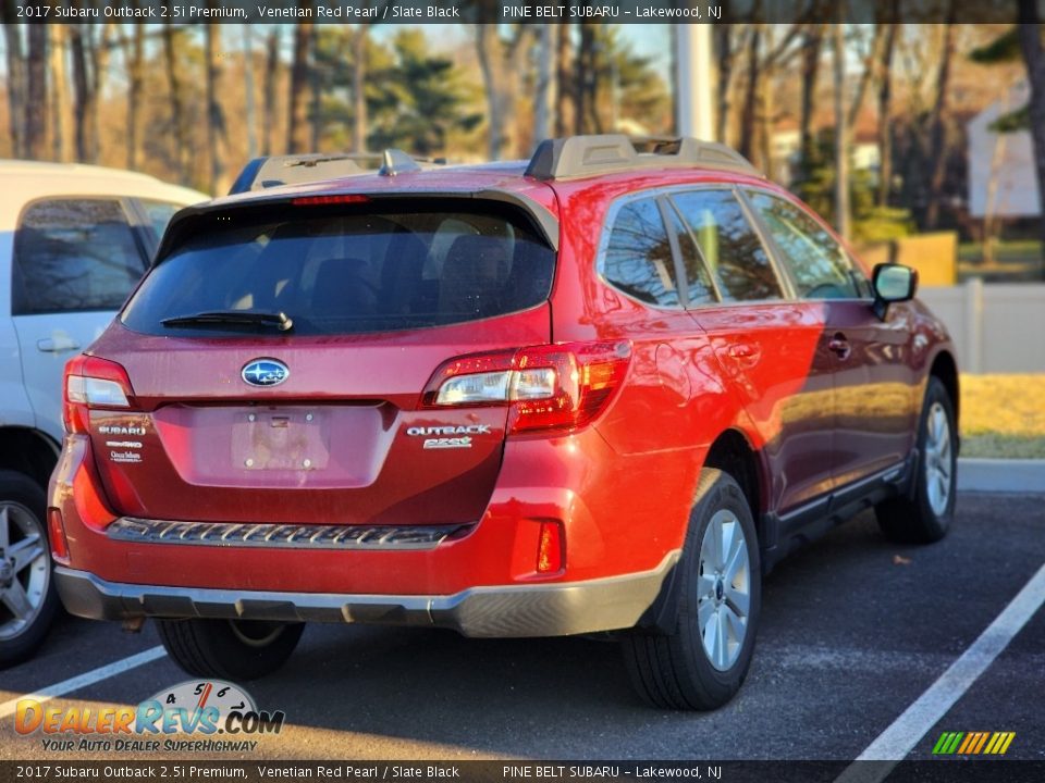 2017 Subaru Outback 2.5i Premium Venetian Red Pearl / Slate Black Photo #3