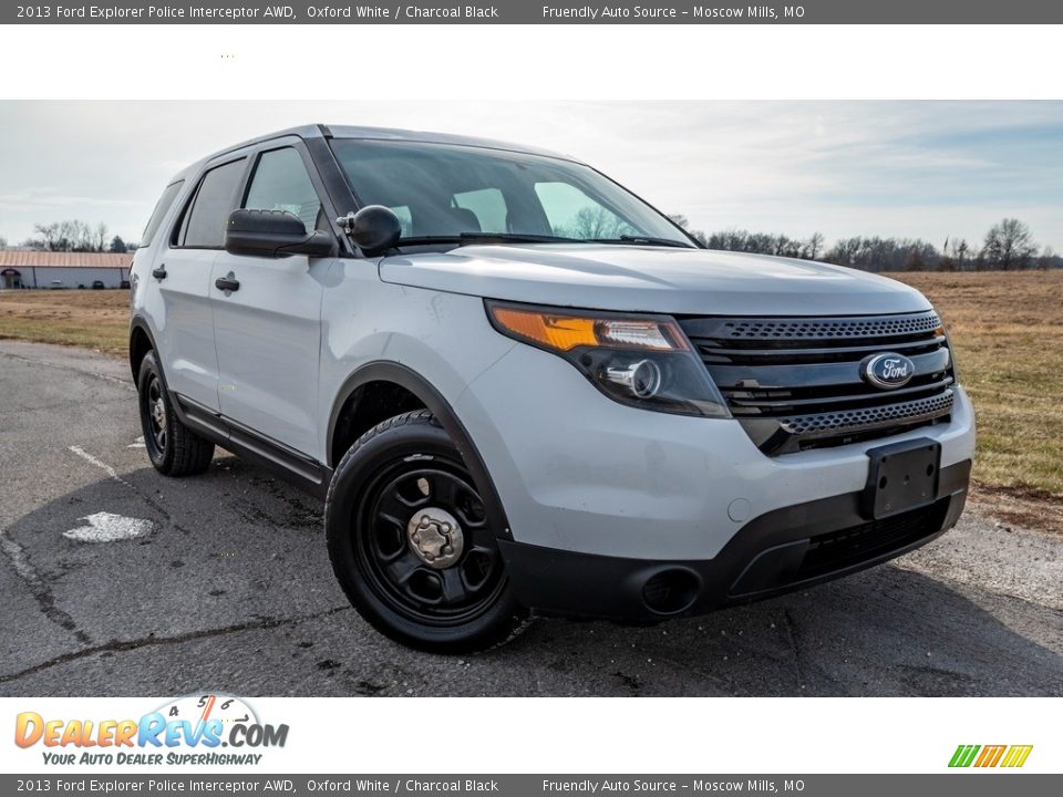 Front 3/4 View of 2013 Ford Explorer Police Interceptor AWD Photo #1