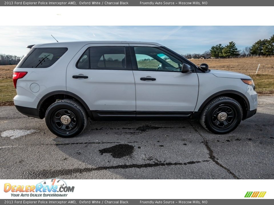 Oxford White 2013 Ford Explorer Police Interceptor AWD Photo #3