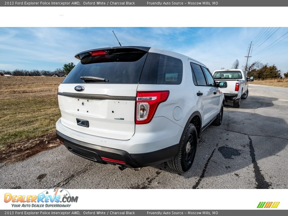 Oxford White 2013 Ford Explorer Police Interceptor AWD Photo #4