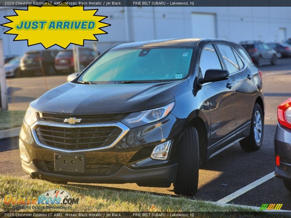 2020 Chevrolet Equinox LT AWD Mosaic Black Metallic / Jet Black Photo #1