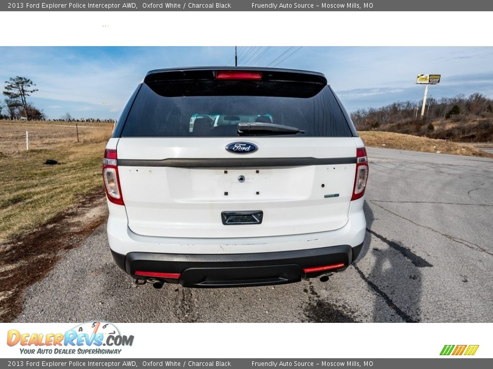 Oxford White 2013 Ford Explorer Police Interceptor AWD Photo #5