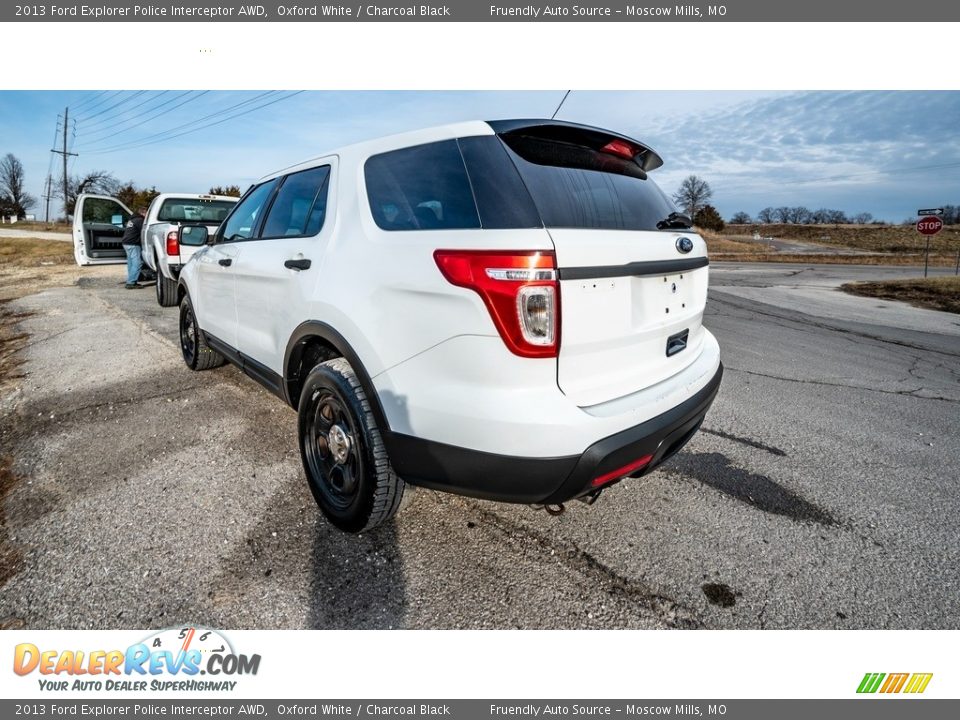 Oxford White 2013 Ford Explorer Police Interceptor AWD Photo #6