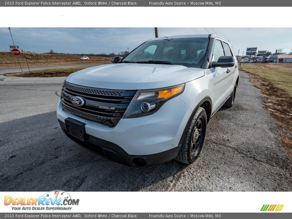 Oxford White 2013 Ford Explorer Police Interceptor AWD Photo #8